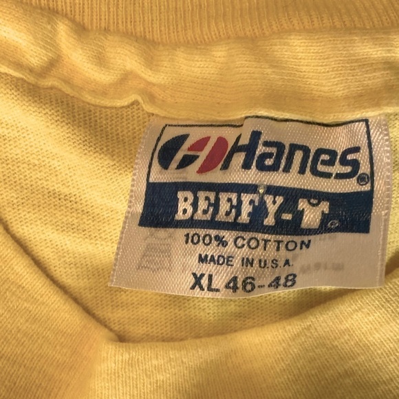 VINTAGE 80โs/90โs HAWAII ALOHA SINGLE STITCH T-SHIRT SIZE XL - Picture 3 of 6